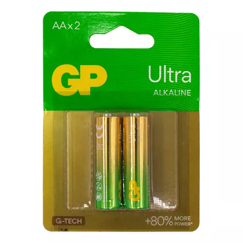 Pack X2 Batería Gp Ultra Aaa 1.5v Alcalina - LR03