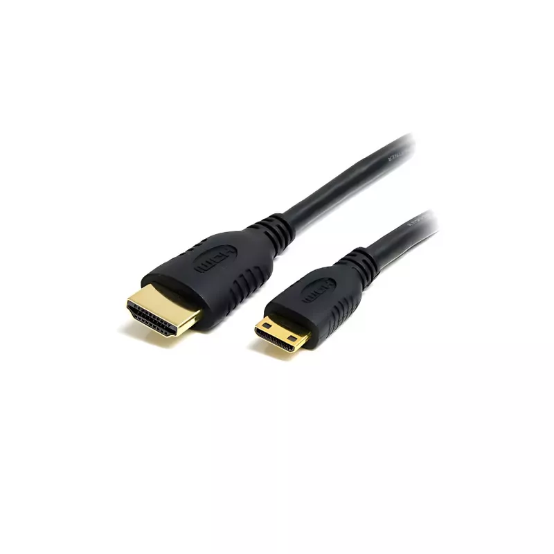 Cable HDMI-Startech-HDMI a Mini HDMI-Macho a Macho-recubiertos en oro - HDACMM1M