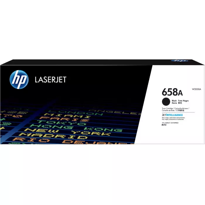 Tóner Original HP 658A Negro W2000A - Sellado para LaserJet M751 / M776