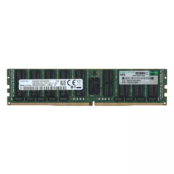 Memoria ram 32GB Module DDR4 2133Mhz PC4-17000 4Rx4 1.2V LRDIMM HP Genuine