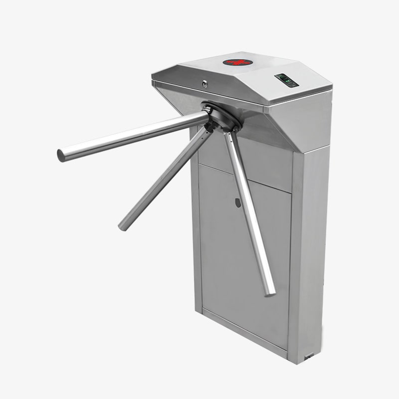 Control de acceso para áreas de alto flujo peatonal – Torniquete bidireccional en acero inoxidable – ZKTeco – Ts1000pro