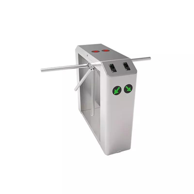 Control de acceso para áreas de alto flujo peatonal – Torniquete bidireccional silencioso en acero inoxidable – ZKTeco – Serie TS2200