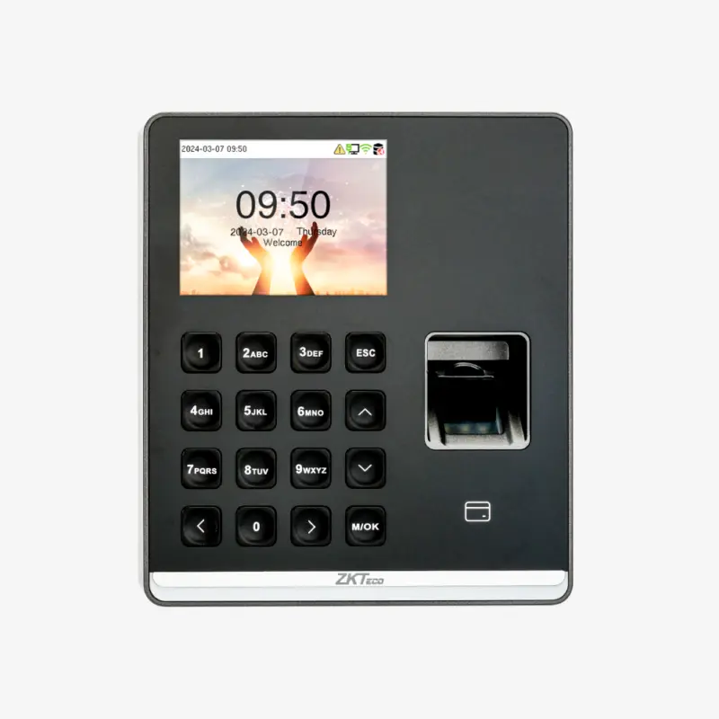 Gestión de asistencia para empresas – Huella, RFID, WiFi – ZKTeco – M1 FP
