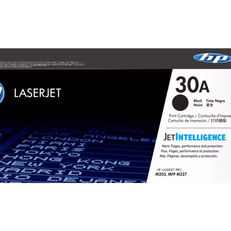 Tóner HP 30A Negro LaserJet Original - Cf230a