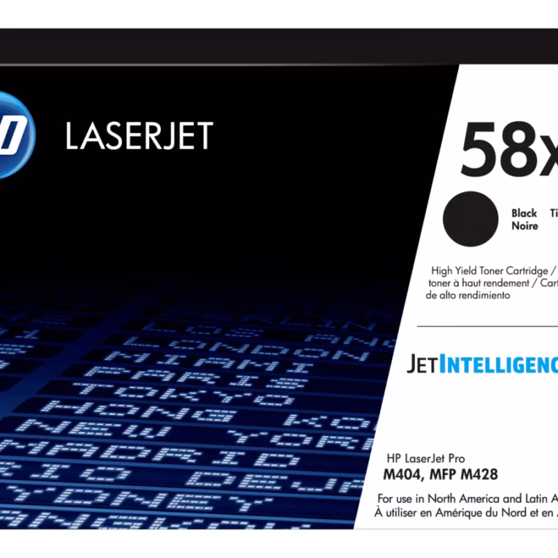 Tóner HP 58X Negra Alto Rendimiento LaserJet Original -