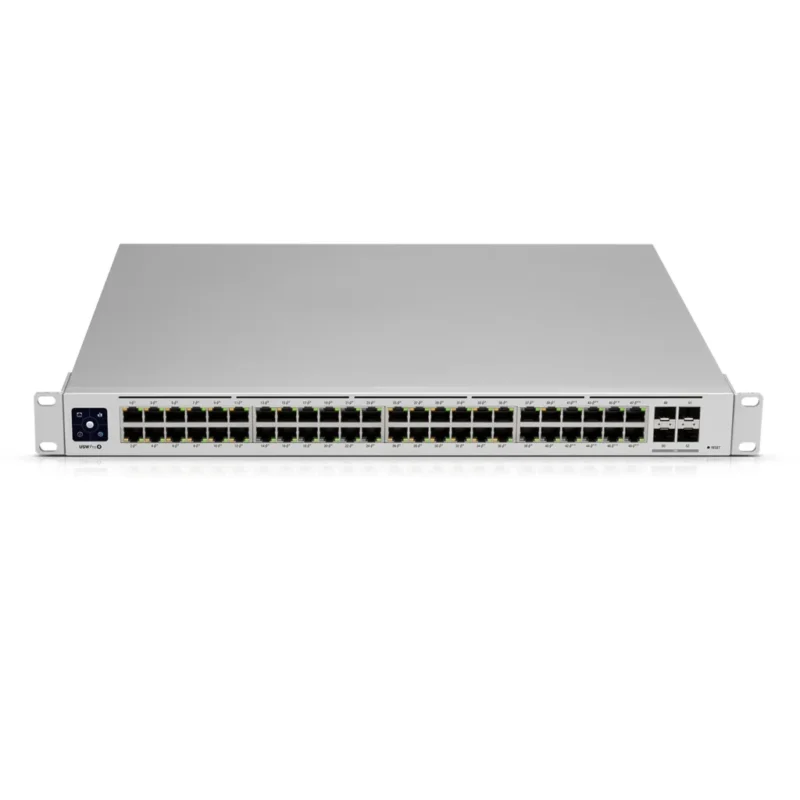 Switch de red para empresas y oficinas – 48 puertos GbE PoE++ 600W – Ubiquiti – USW-Pro-48-PoE