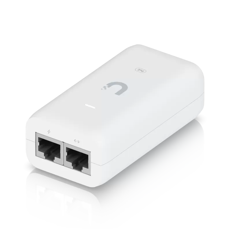 Fuente de alimentación PoE para dispositivos de red – 48V DC 0.32A – Ubiquiti – U-POE-af